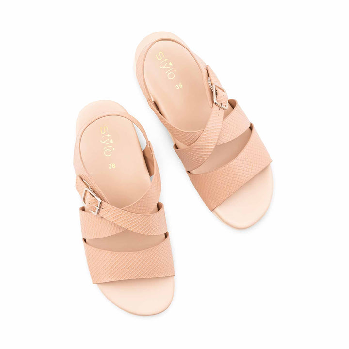 Beige Formal Sandal For Ladies PU0629