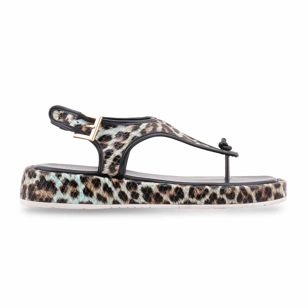 Green Formal Sandal For Ladies PU0633