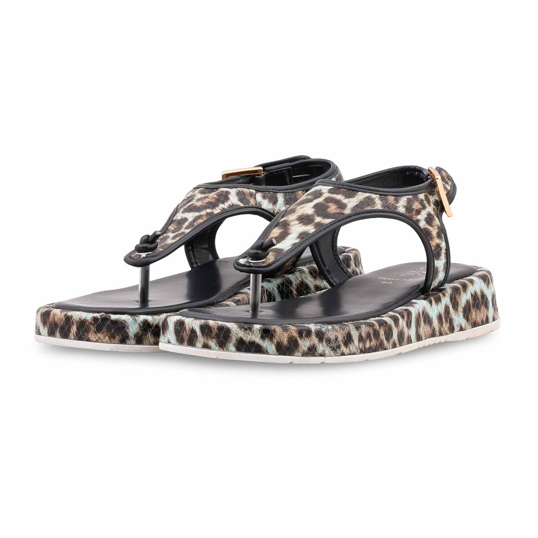 Green Formal Sandal For Ladies PU0633