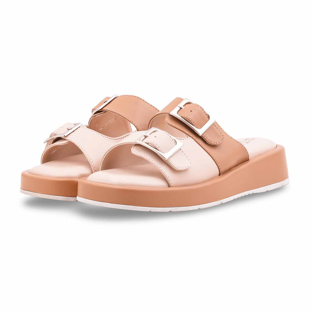 Beige Formal Women Slipper PU0634