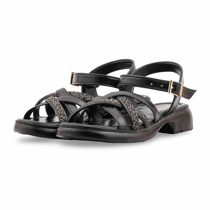 Black Formal Women Sandal PU0660