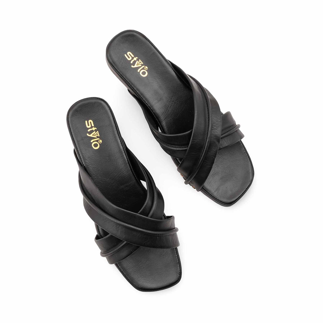 Black Formal Women Slipper PU0664