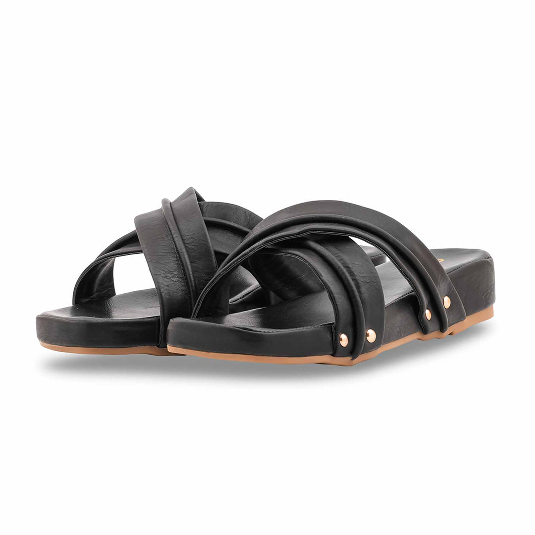 Black Formal Women Slipper PU0664