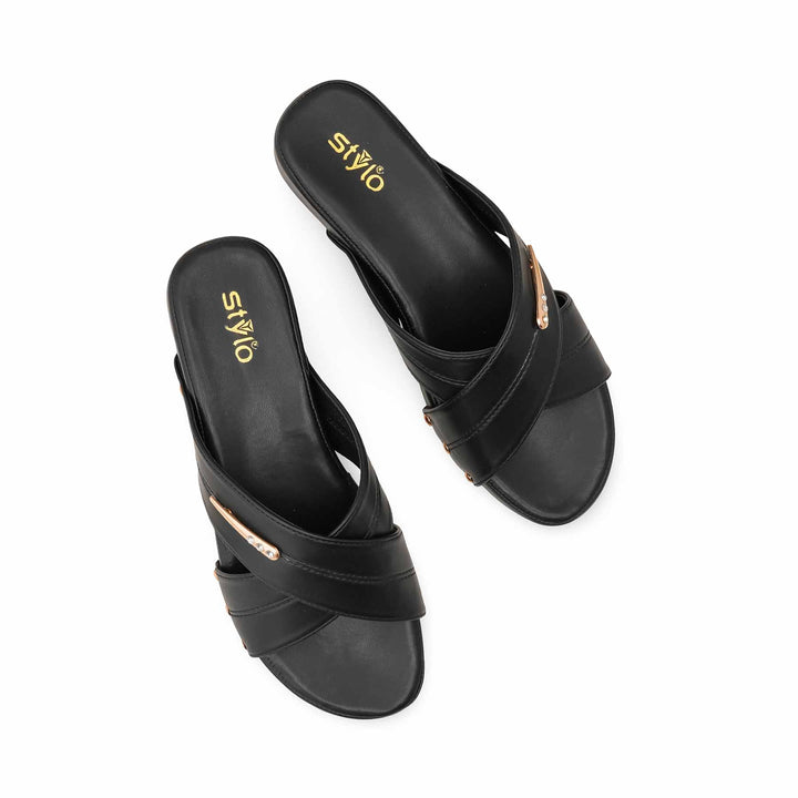 Black Formal Women Slipper PU0665