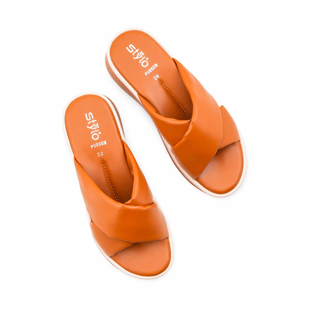 Mustard Formal Women Slipper PU0669