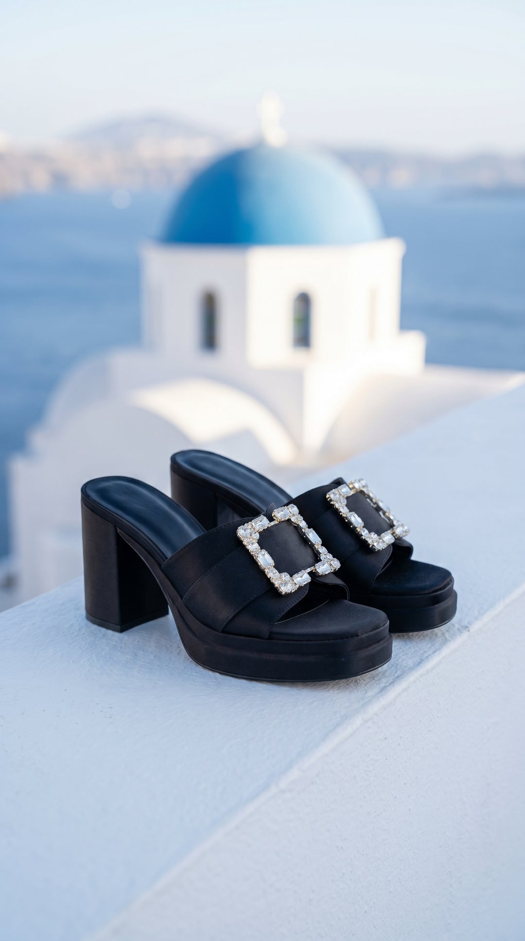 Black Formal Slipper For Women PU0670