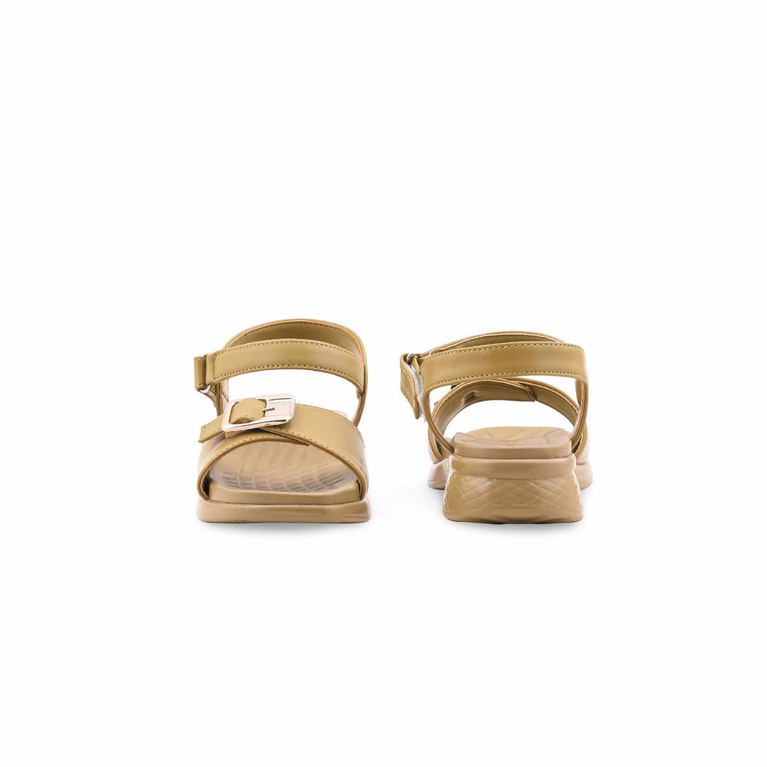 Olive Formal Sandal For Ladies PU0675