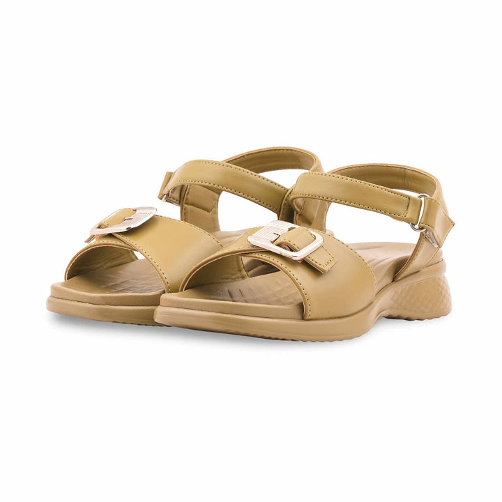 Olive Formal Sandal For Ladies PU0675