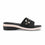 Black Formal Slipper For Women PU0678