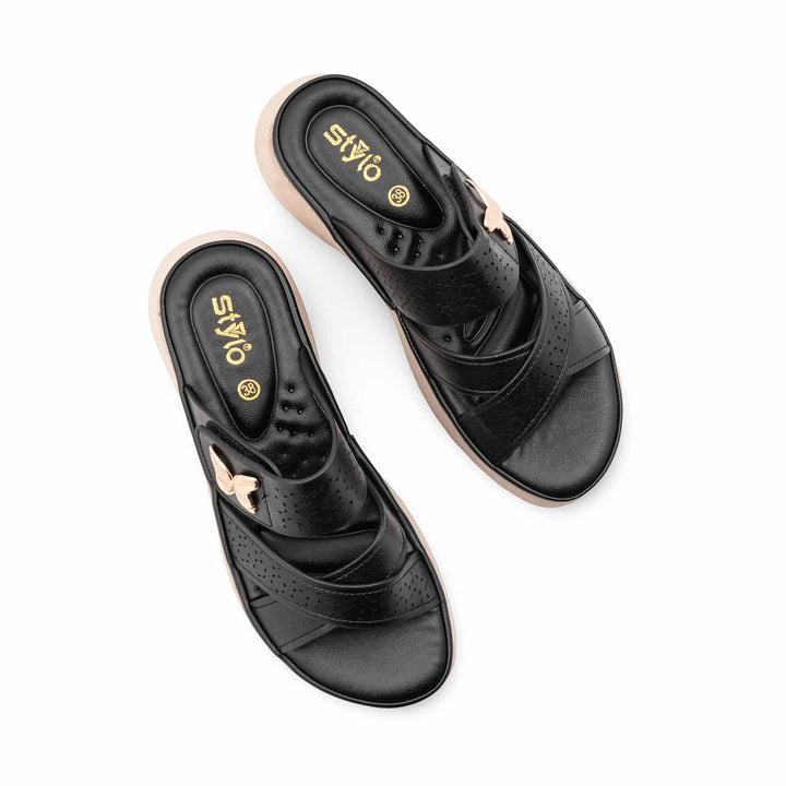 Black Formal Women Slipper PU0681