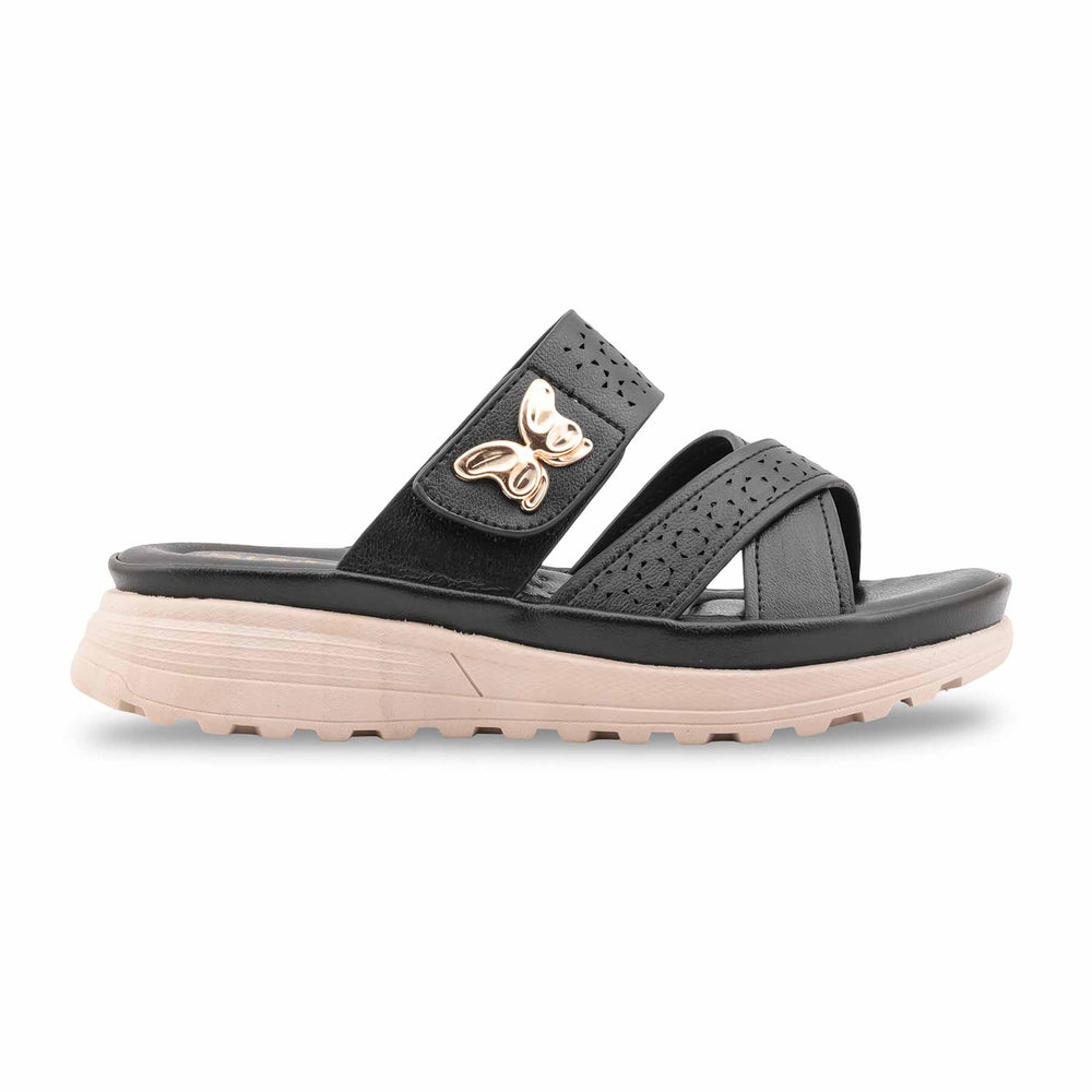 Black Formal Women Slipper PU0681