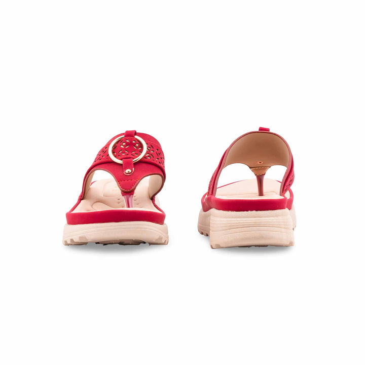 Maroon Formal Chappal For Women PU0682