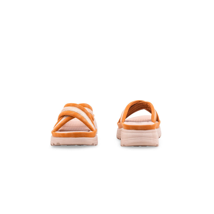 Mustard Formal Slipper For Ladies PU0683