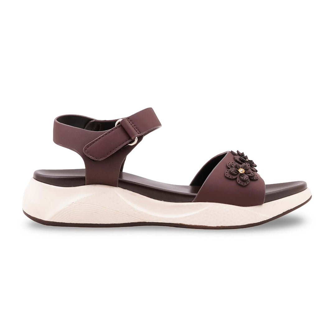 Brown Formal Sandal For Ladies PU0693