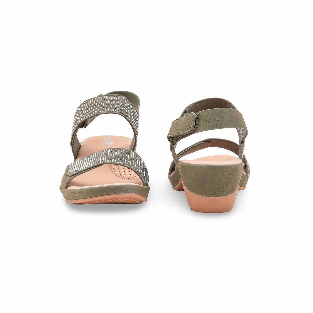 Green Formal Women Sandal PU0706