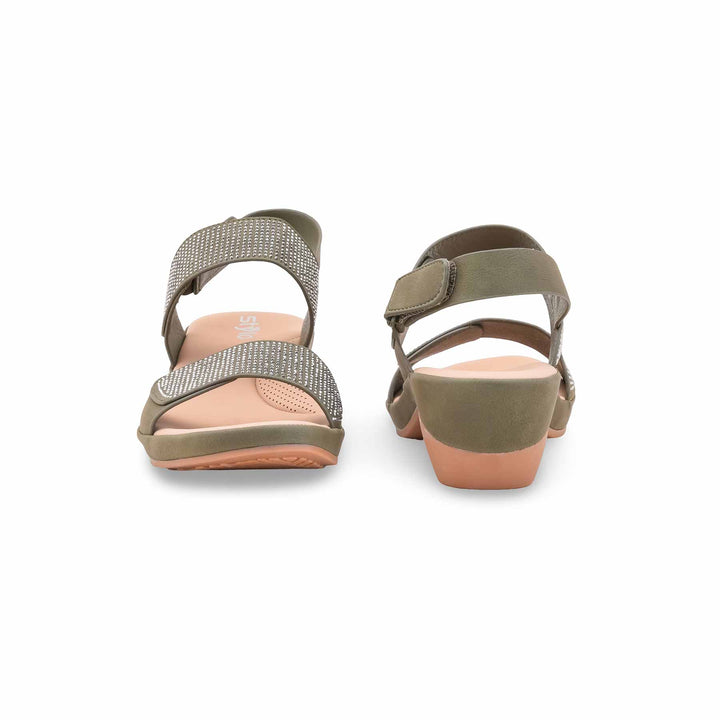 Green Formal Women Sandal PU0706