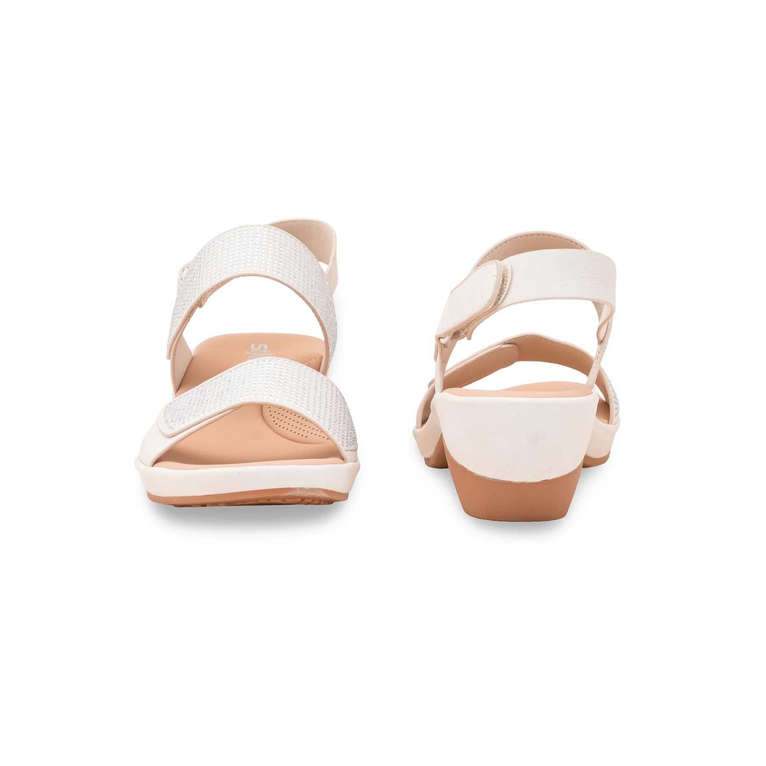 Beige Formal Sandal For Women PU0706