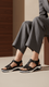 Black Formal Sandal For Ladies PU0709