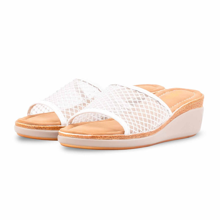 White Formal Women Slipper PU0733