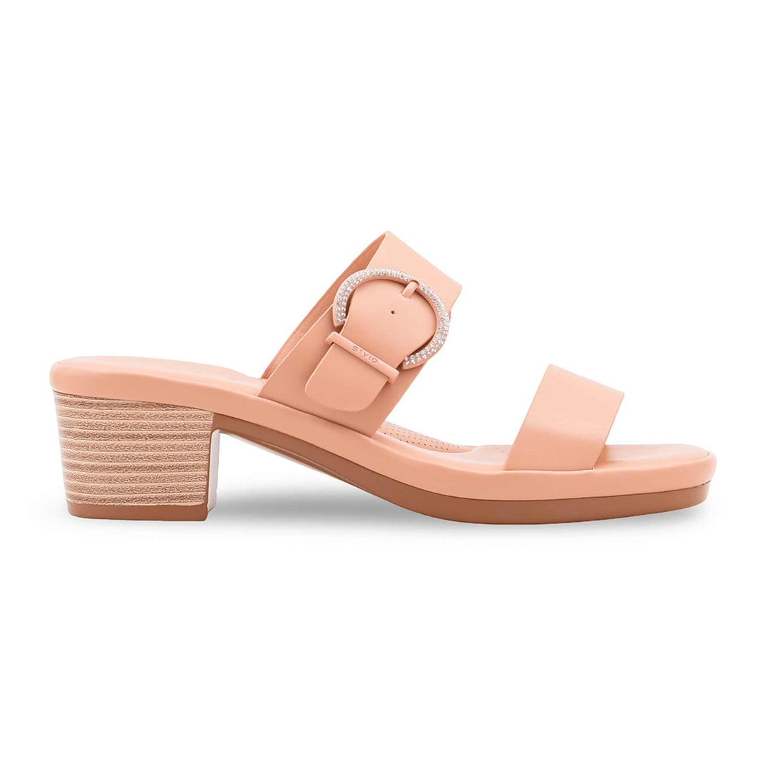 Pink Formal Slipper For Ladies PU0739