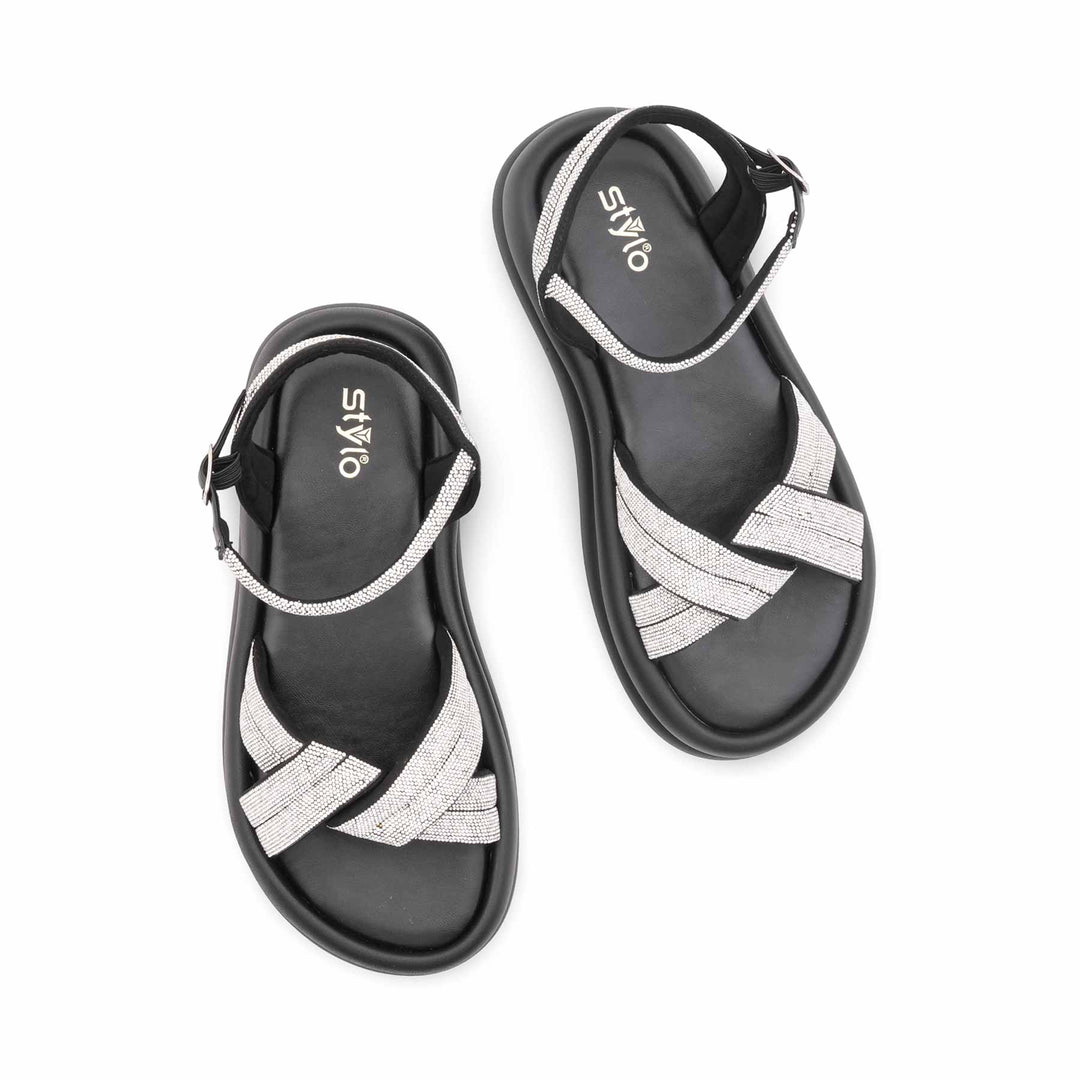 Black Formal Sandal For Women PU0744