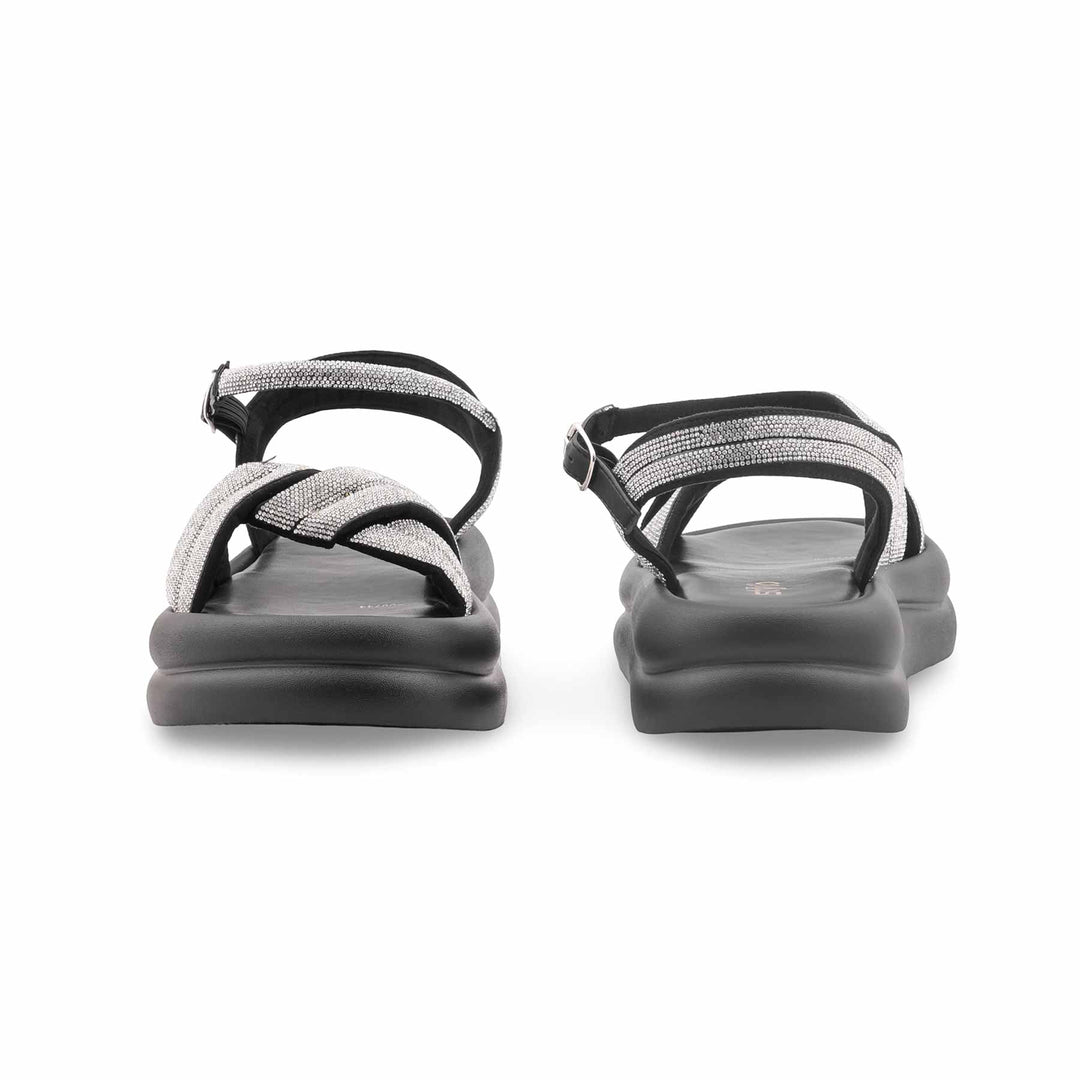 Black Formal Sandal For Women PU0744