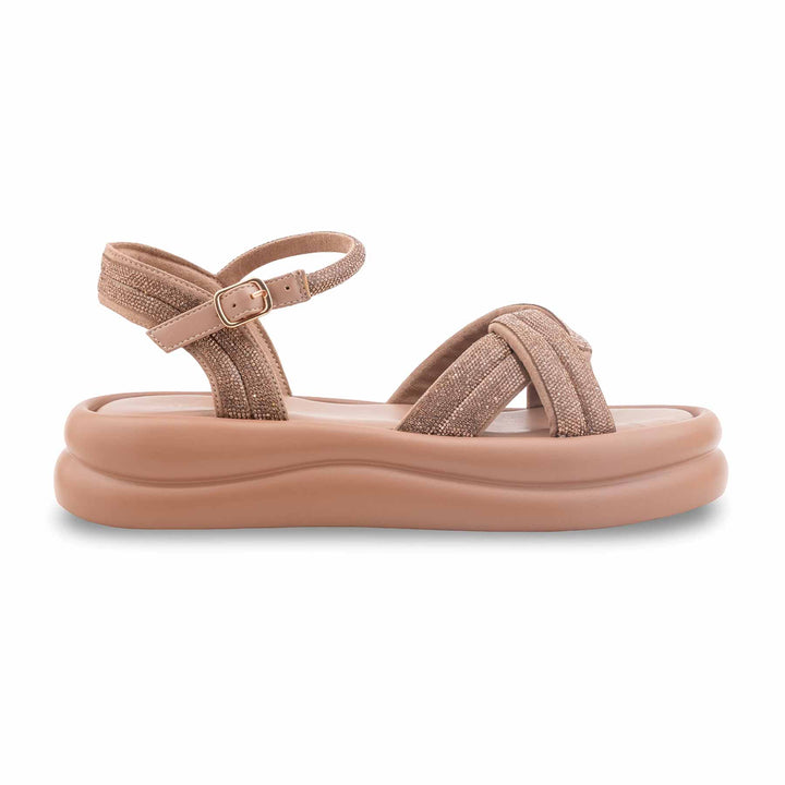 Beige Formal Sandal For Women PU0744