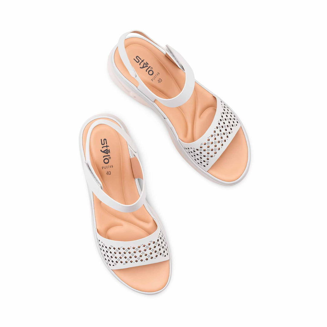 Grey Formal Sandal For Ladies PU0749