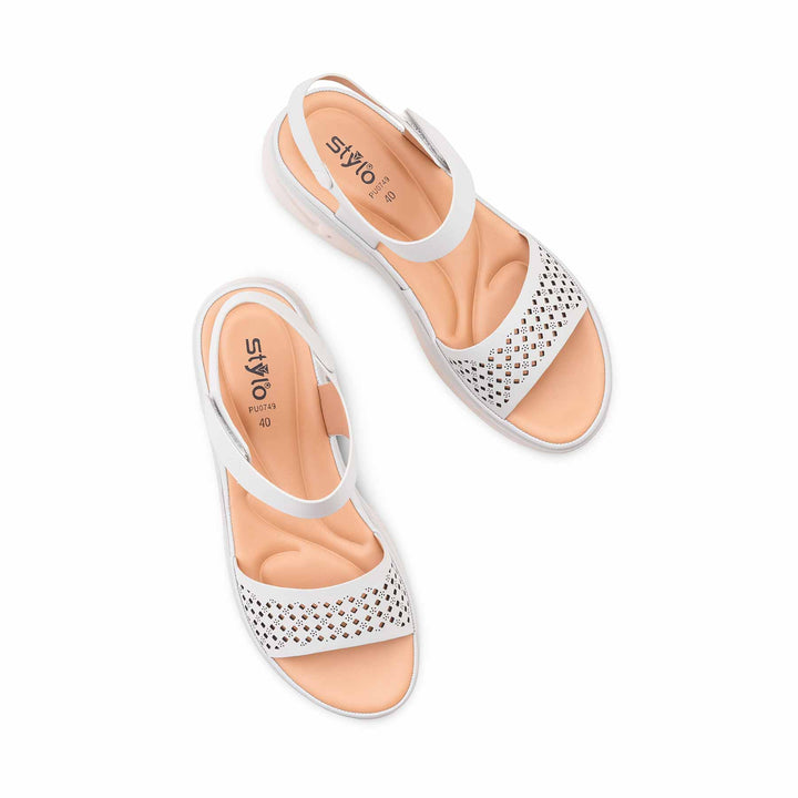 Grey Formal Sandal For Ladies PU0749