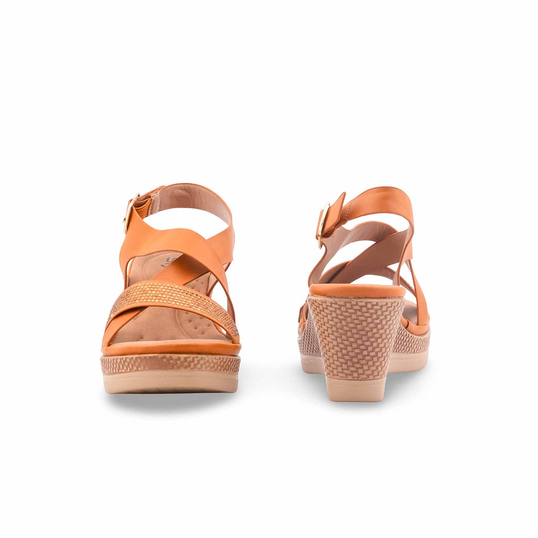 Mustard Formal Sandal For Women PU0752