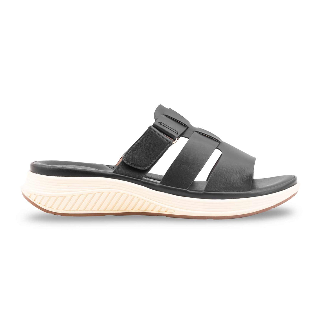 Black Formal Slipper For Women PU0756