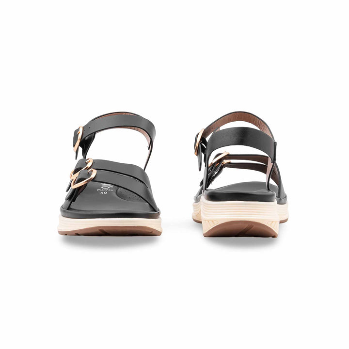 Black Formal Sandal For Ladies PU0757