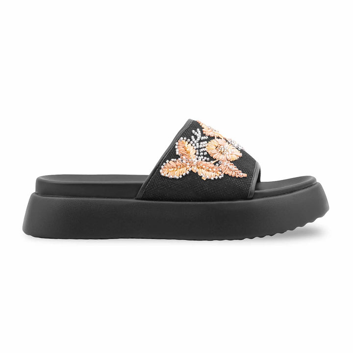Black Formal Women Slipper PU0761