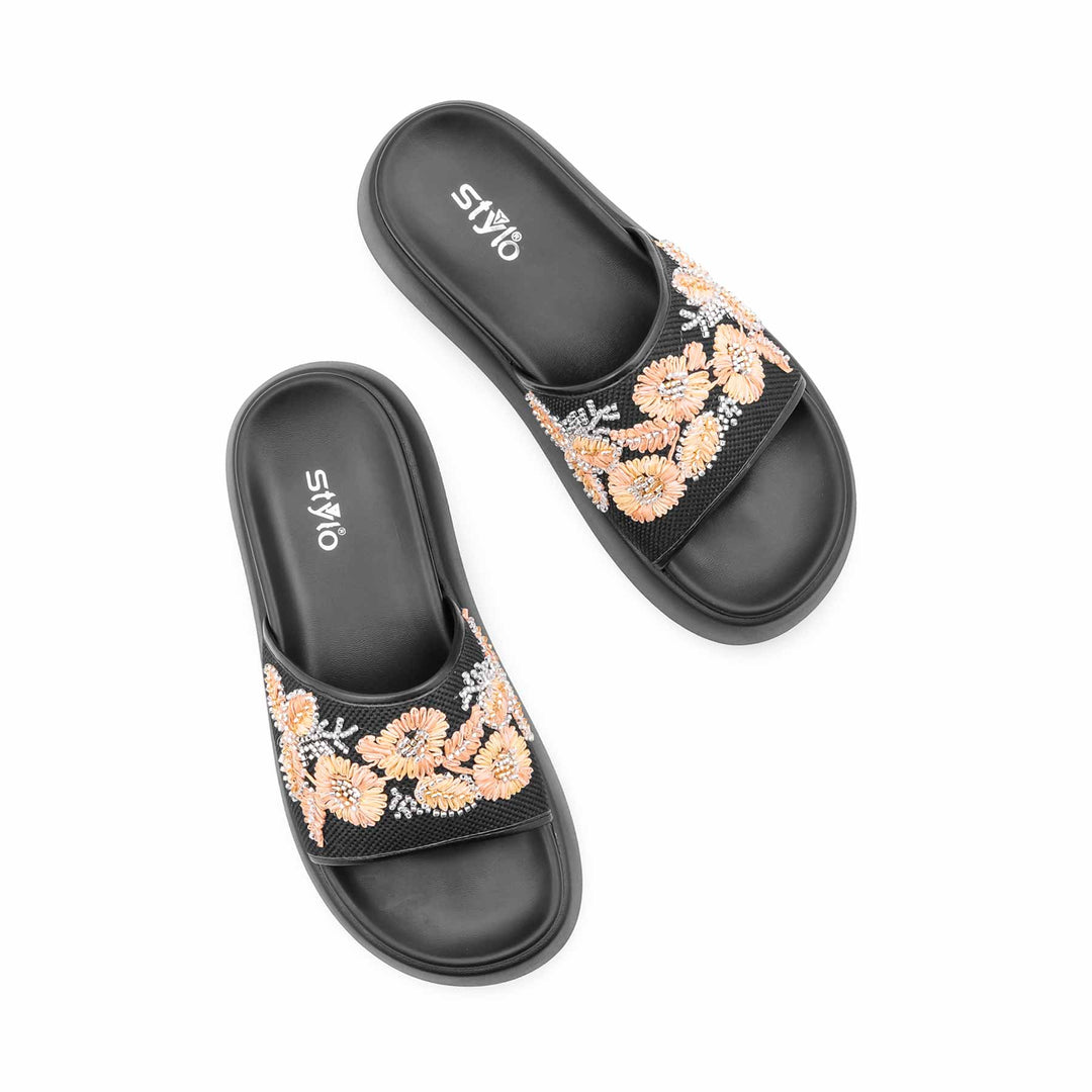 Black Formal Women Slipper PU0761