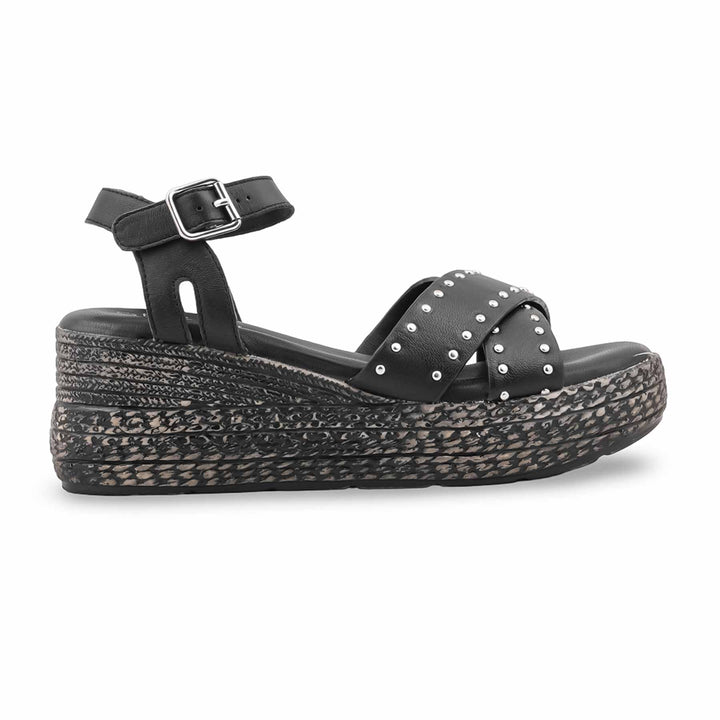 Black Formal Sandal For Women PU0773