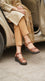 Brown Formal Sandal For Women PU0773