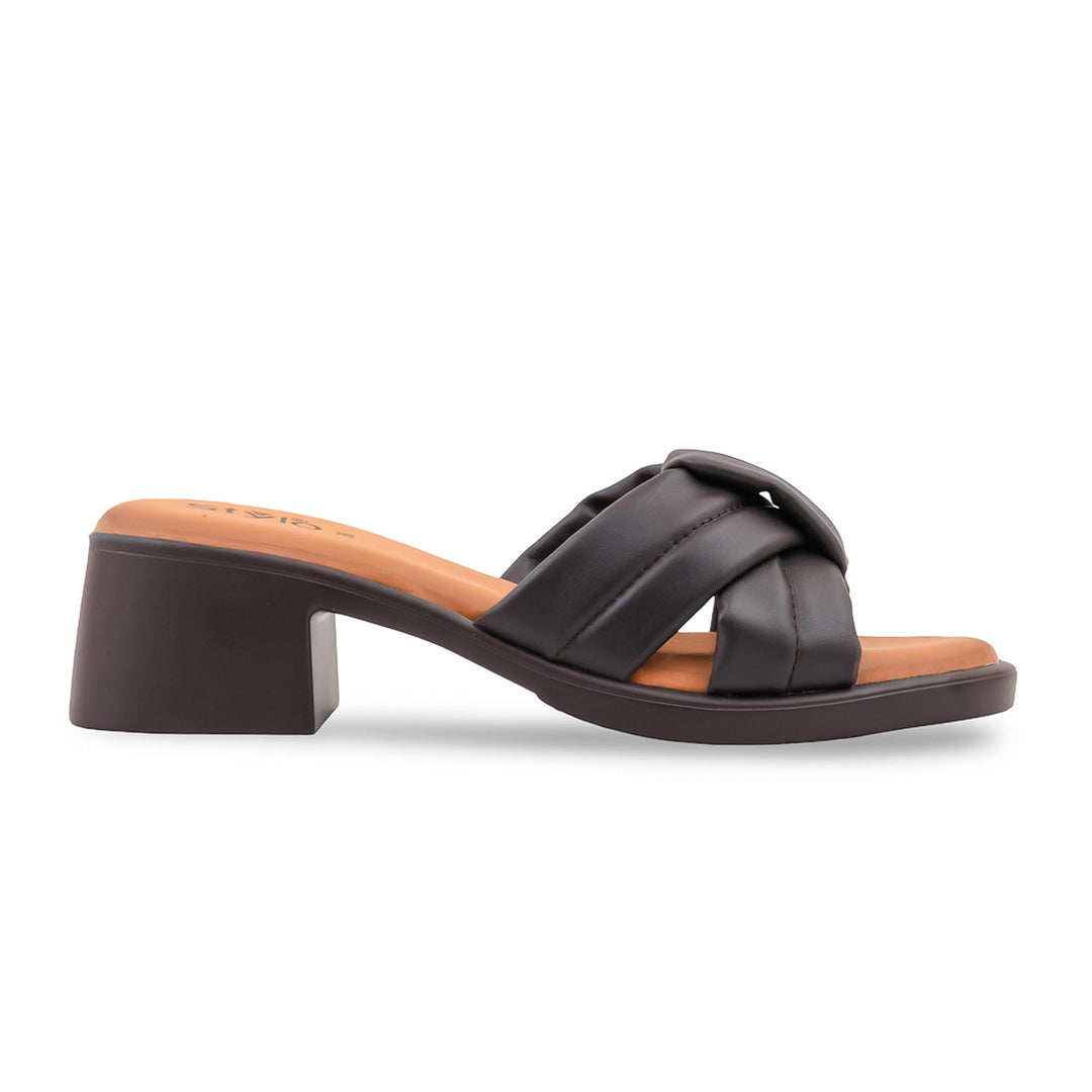 Brown Formal Slipper For Women PU0775