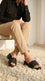 Black Formal Slipper For Women PU0776