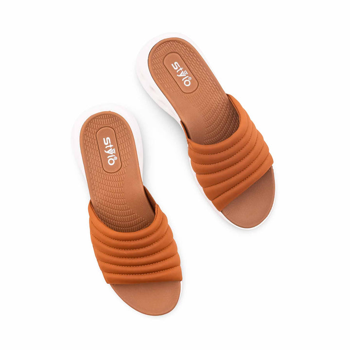 Brown Formal Sandal For Ladies PU0781