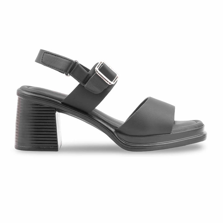 Black Formal Sandal For Women PU0785