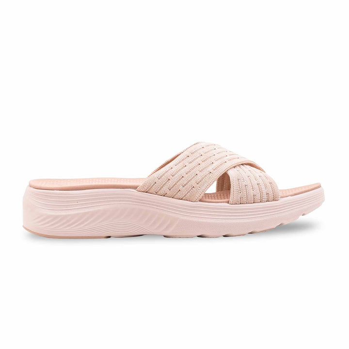 Beige Formal Slipper For Ladies PU0794