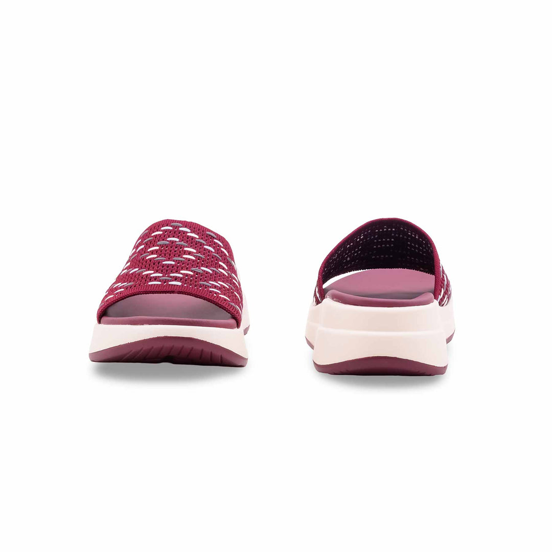 Maroon Formal Slipper For Ladies PU0795