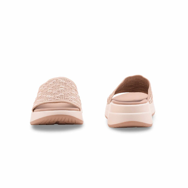 Beige Formal Slipper For Ladies PU0795