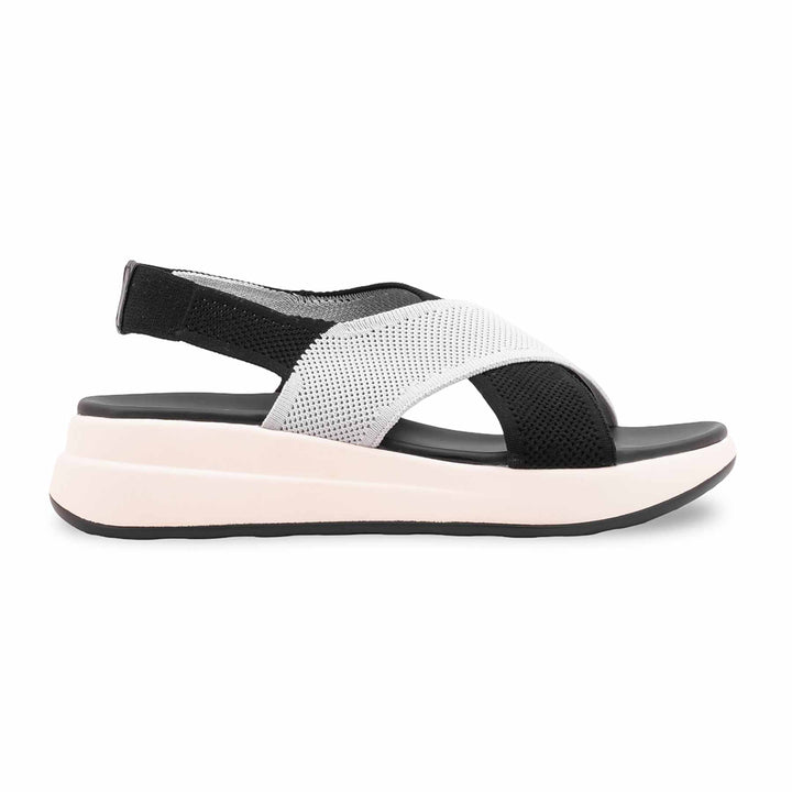 Grey Formal Sandal For Ladies PU0798