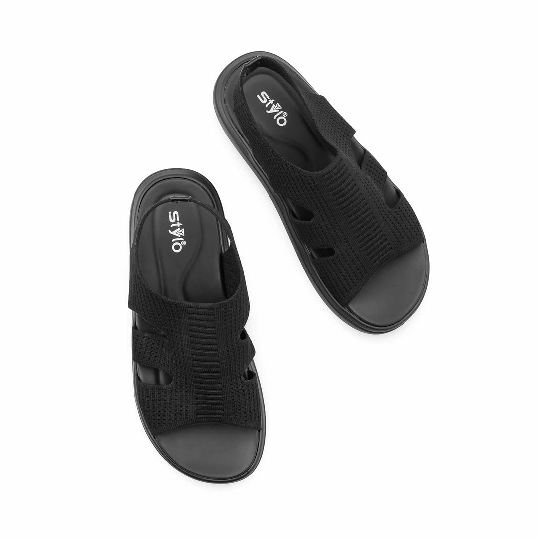 Black Formal Sandal For Ladies PU0803