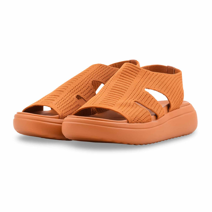Mustard Formal Sandal For Ladies PU0803