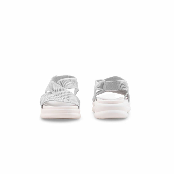 Grey Formal Sandal For Ladies PU0805