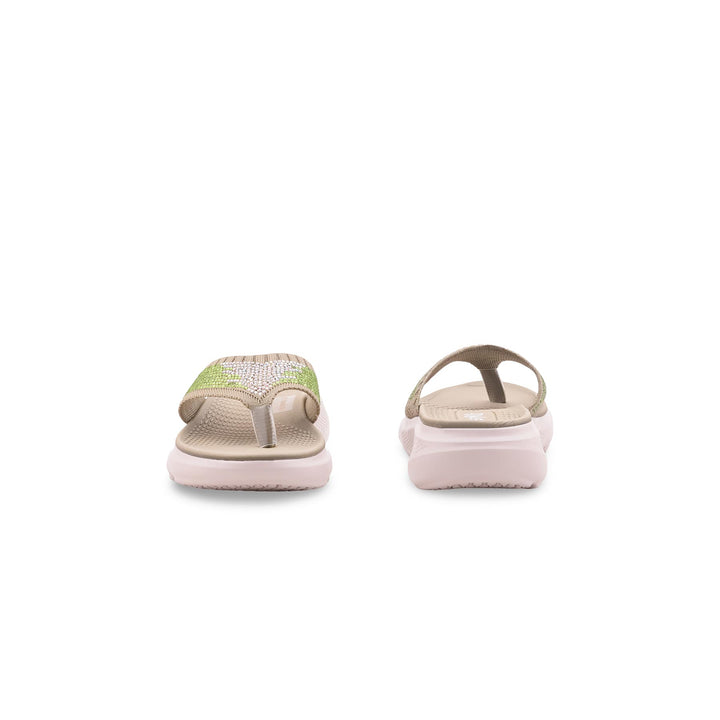 Olive Formal Chappal For Women PU0806