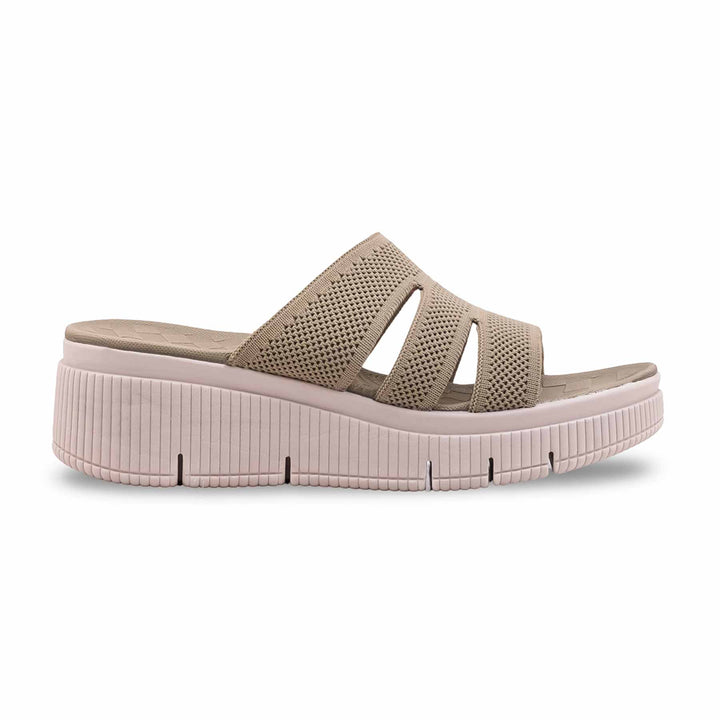 Olive Formal Slipper For Ladies PU0810