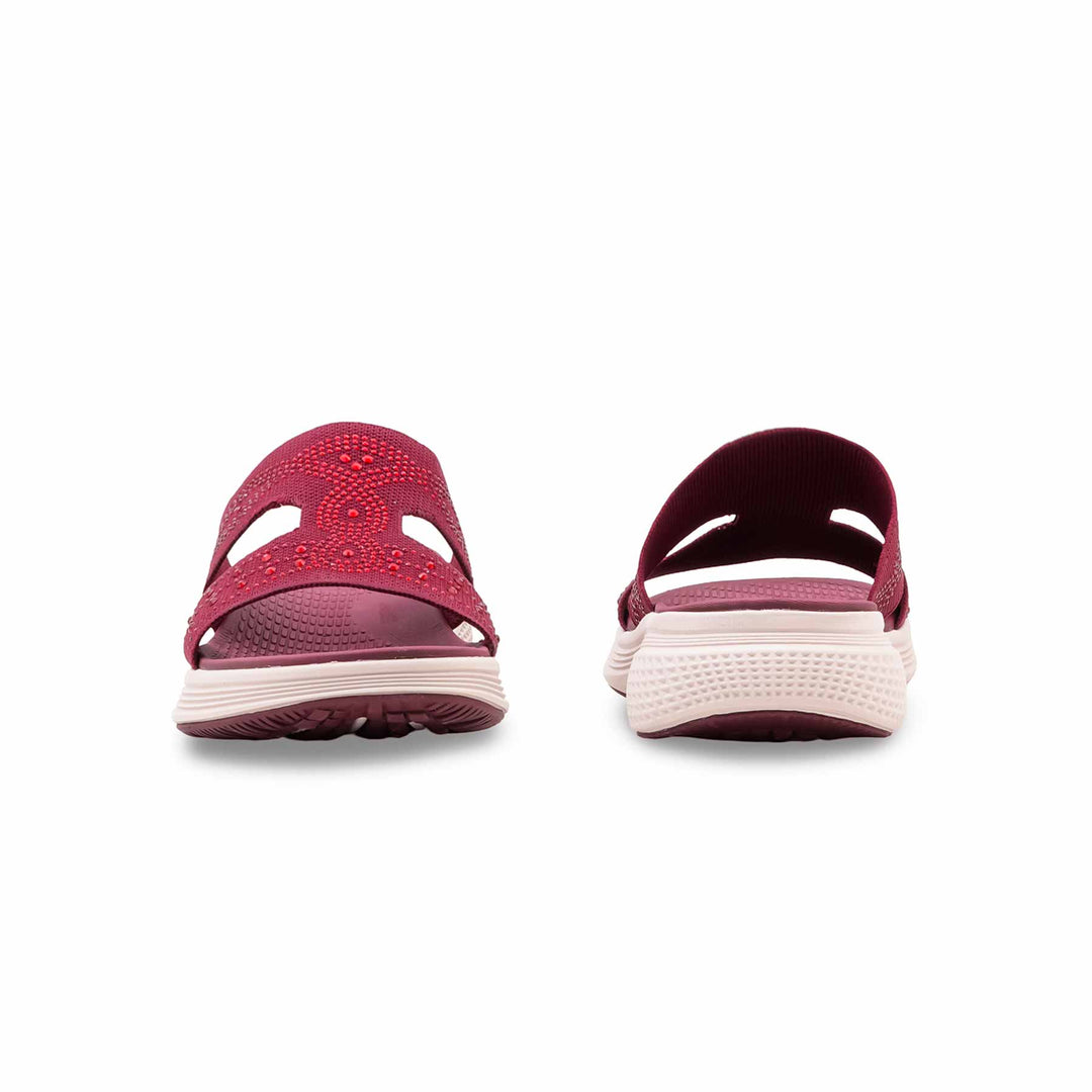 Maroon Formal Slipper For Ladies PU0811
